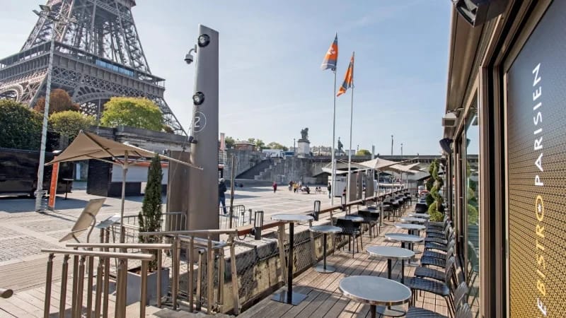 De Haven van de Bourdonnais: De uitzonderlijke locatie van Bistro Parisien