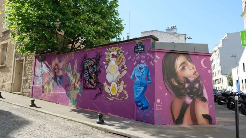 Architecture Atypique de la Butte‑aux‑Cailles : Quand les Murs Subliment le Street Art