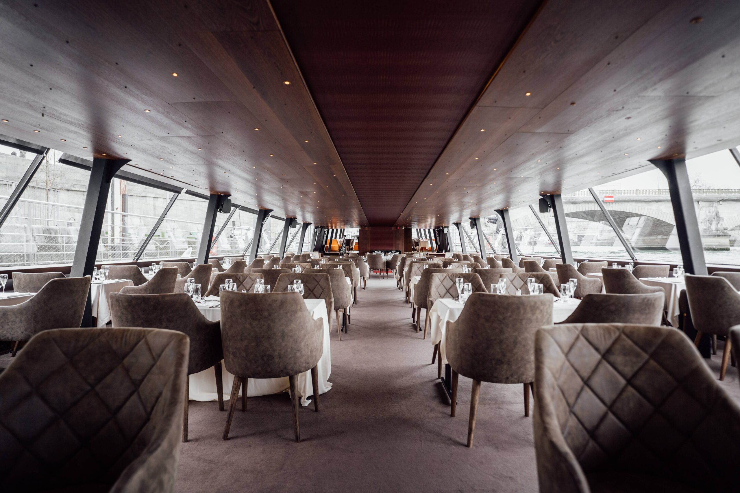 Pont supérieur Bateaux Mouches
