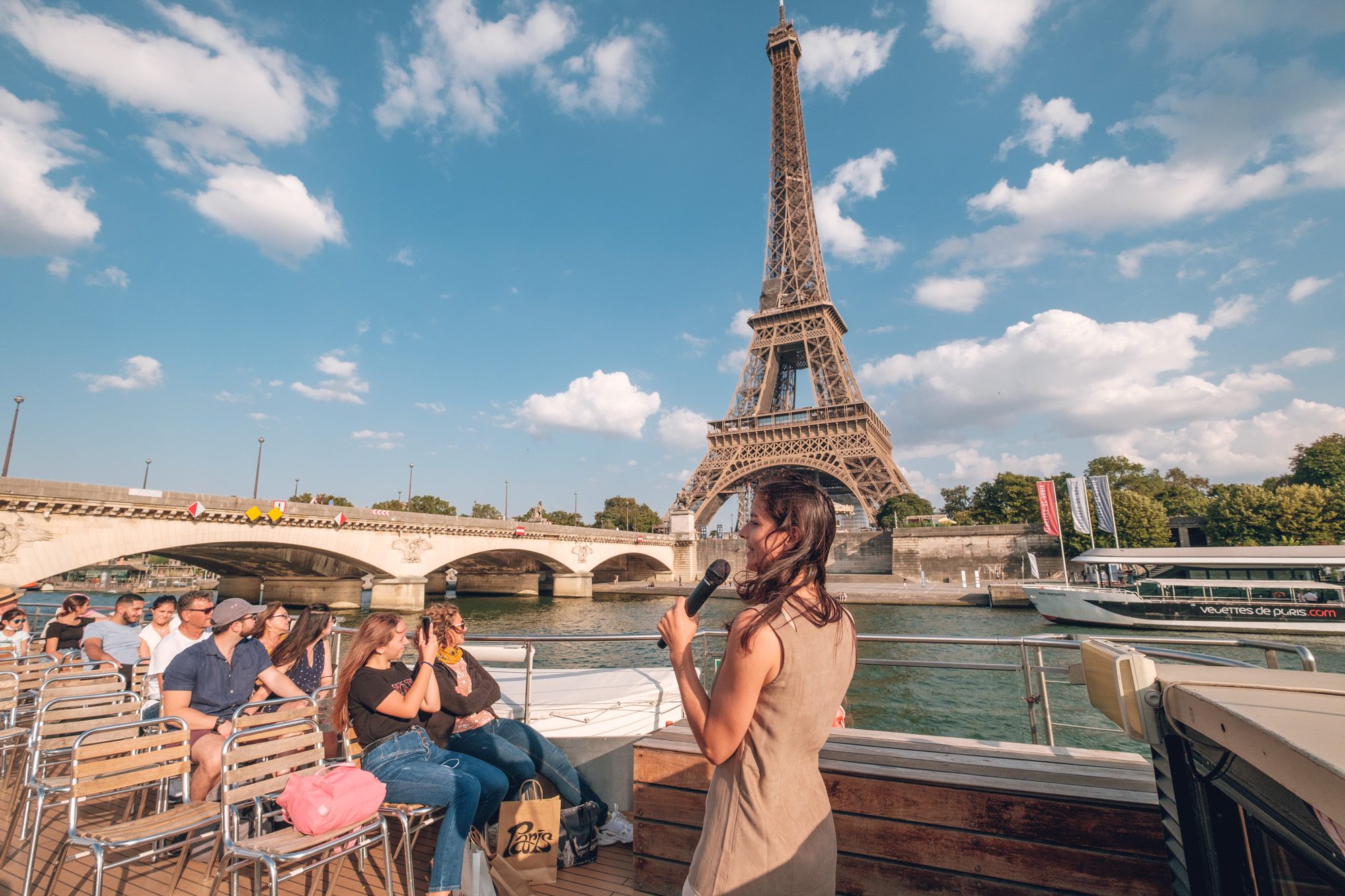 Vista desde la cubierta superior – Vedettes de Paris