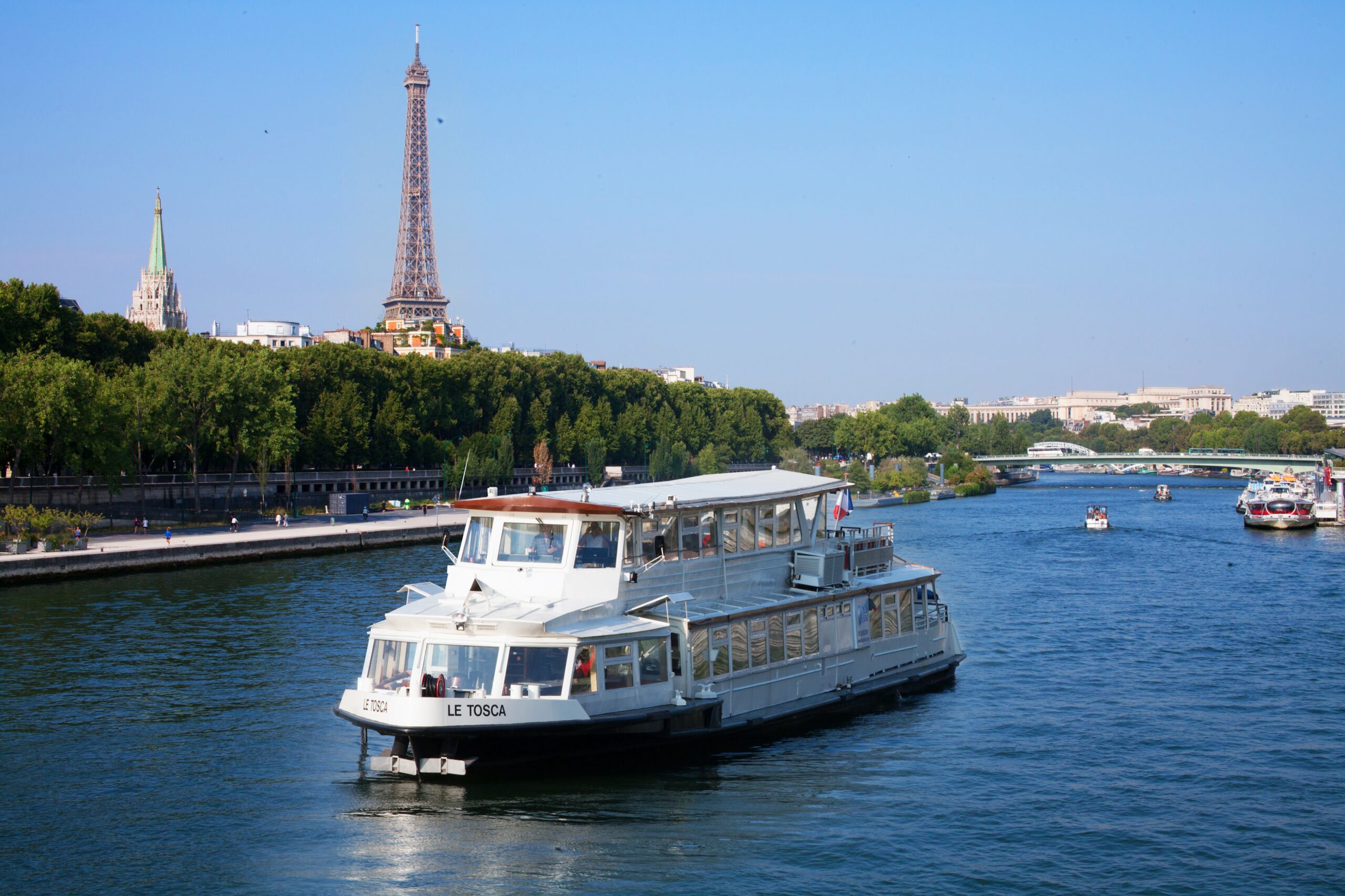 Péniche Tosca - Embarquement Debilly (Prestige)