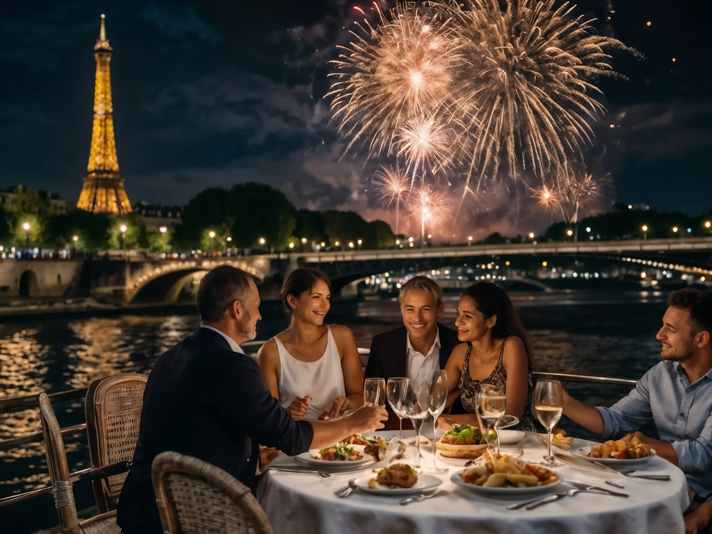 Bateaux Parisiens New Year's Eve Dinner Cruise Paris 2025